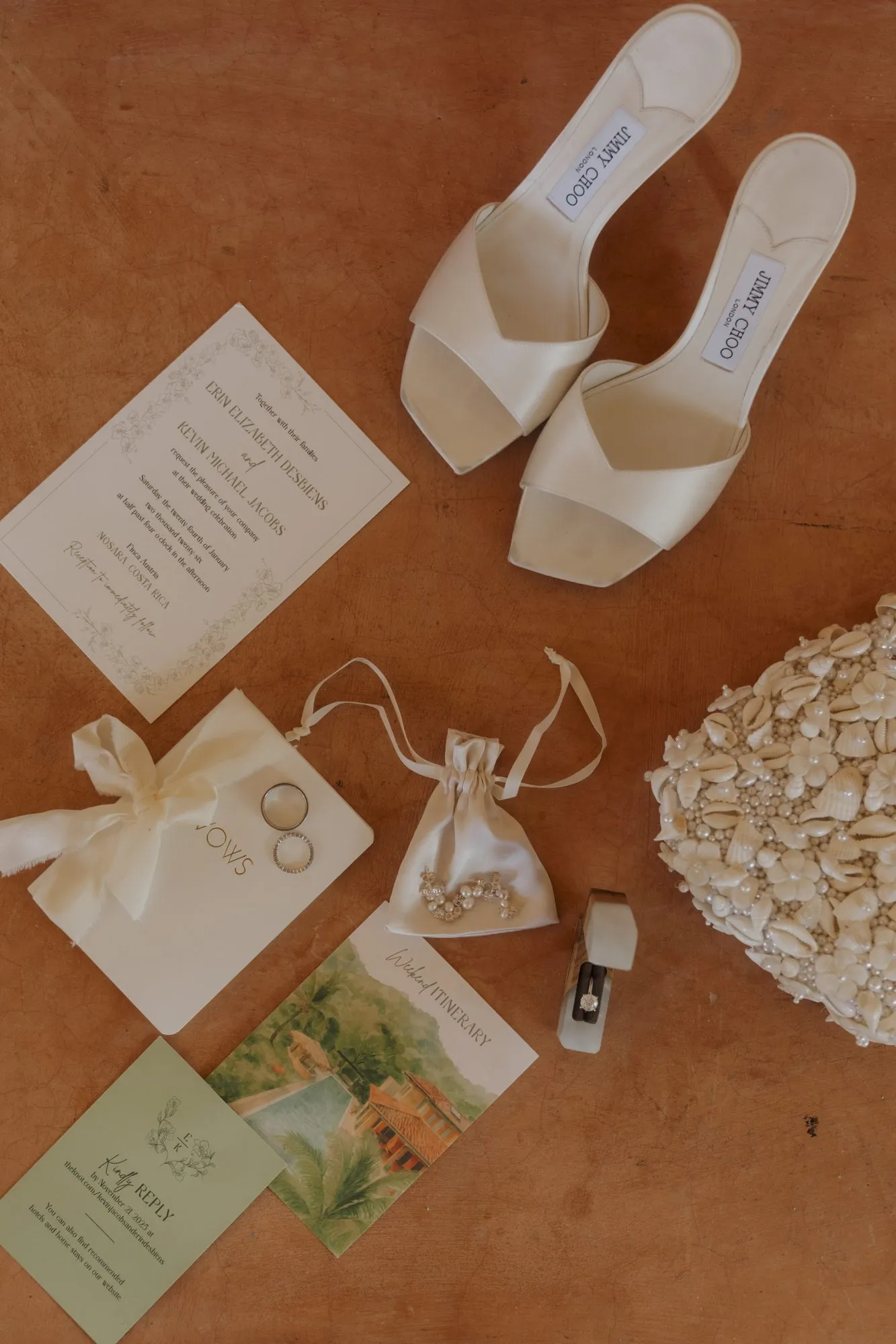 Erin & Kevin, destination wedding in Nosara, Costa Rica — photo 1