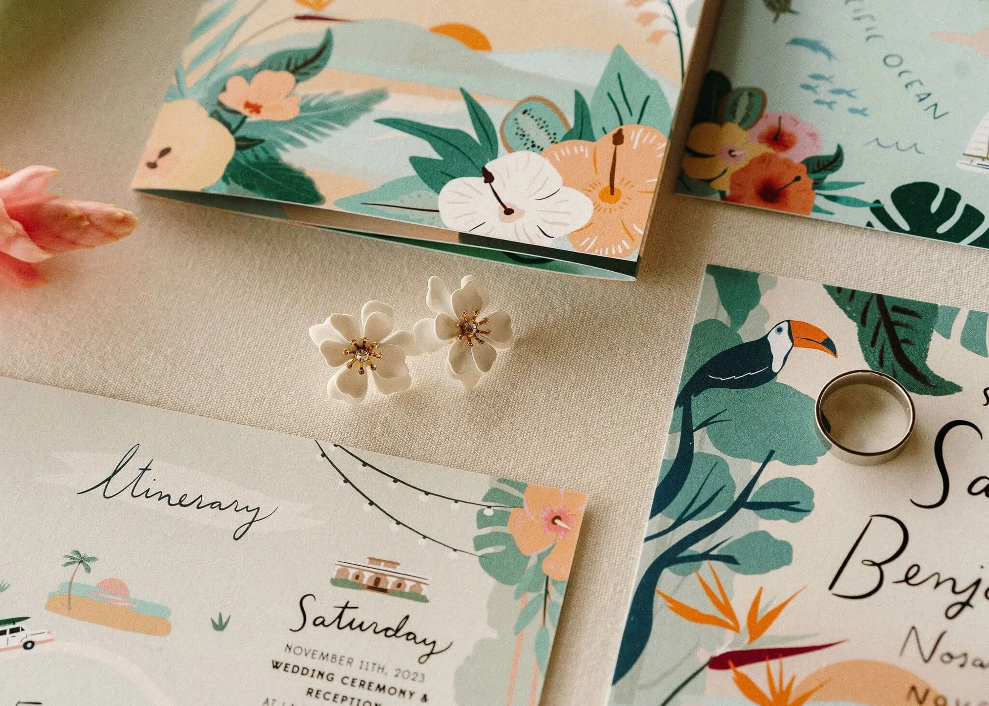 Ben & Sarah, destination wedding in Nosara, Costa Rica — photo 2