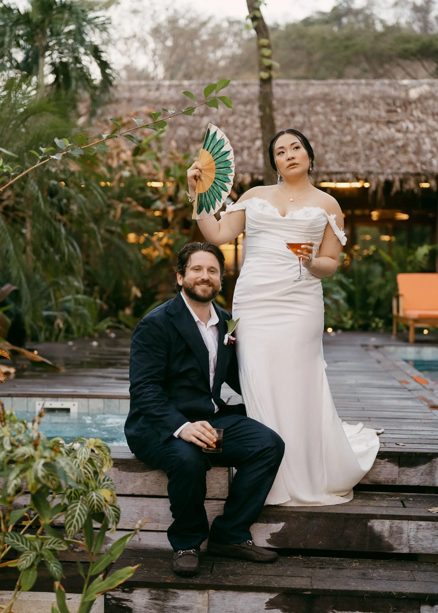 Dan & Nancy, destination wedding in Nosara, Costa Rica — photo 5