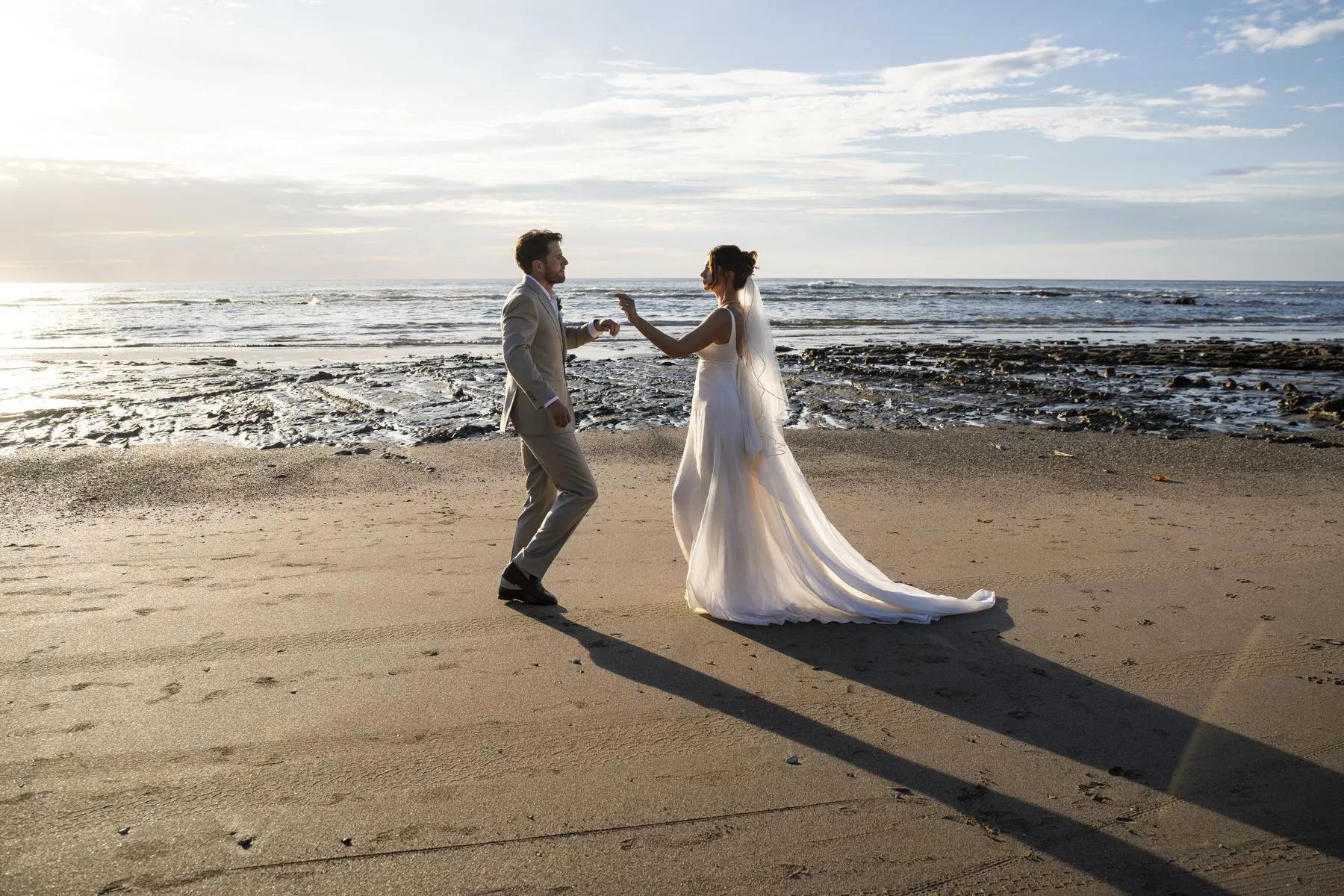 Lena & Chris, destination wedding in Nosara, Costa Rica — photo 11