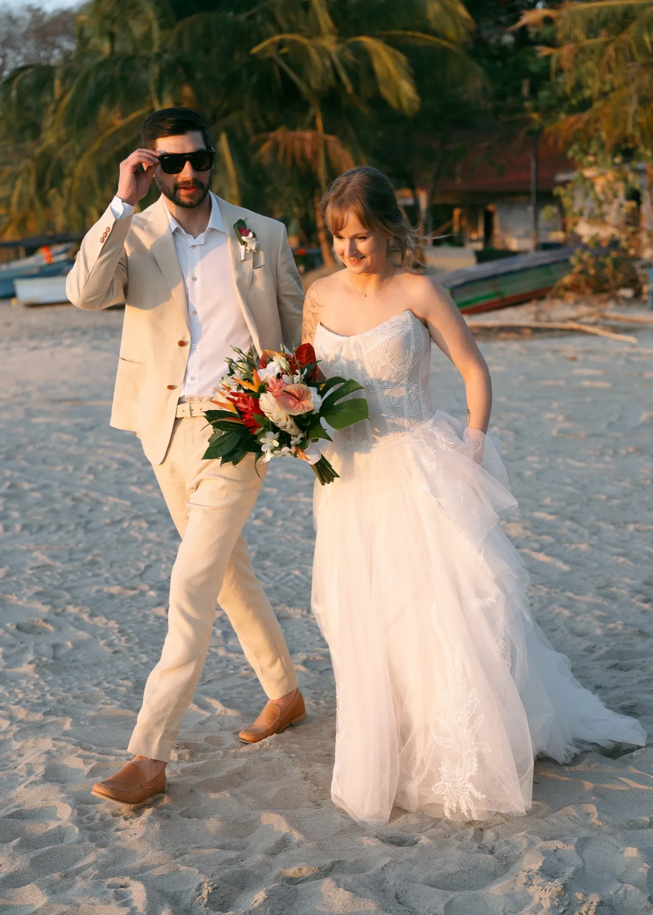 Emilie & Scott, destination wedding in Nosara, Costa Rica — photo 12